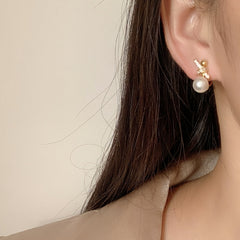 Faux Pearl Earrings for Women - Elegant Jewelry Gift