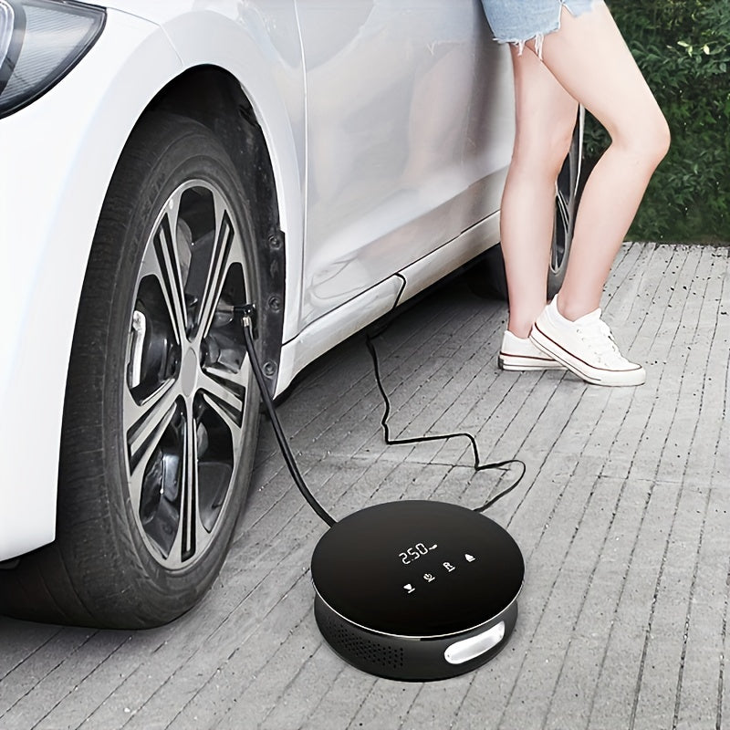 Portable 12V Air Pump Car Mount Inflatable Pump