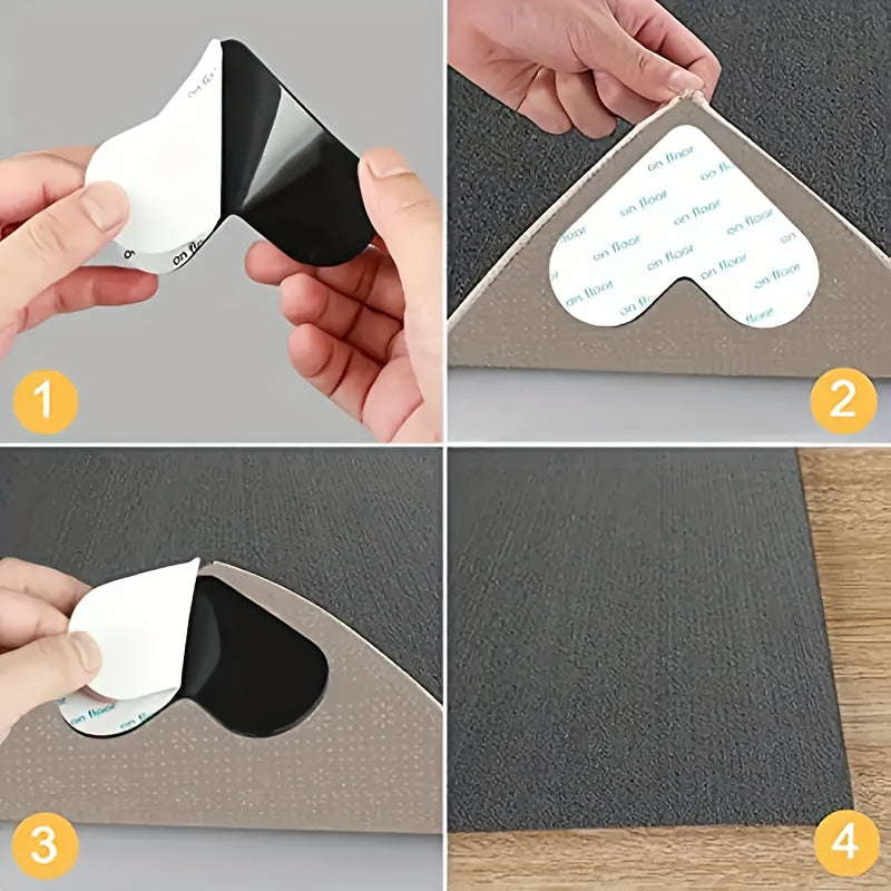 Double Sided Non Slip Rug Pads 4pcs 8pcs