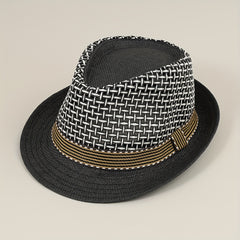 Straw Small Top Hat Men's Summer Sunshade Beach Hat