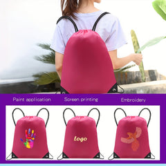 20pcs Sports Drawstring Backpack for Gym & Outdoor Activities