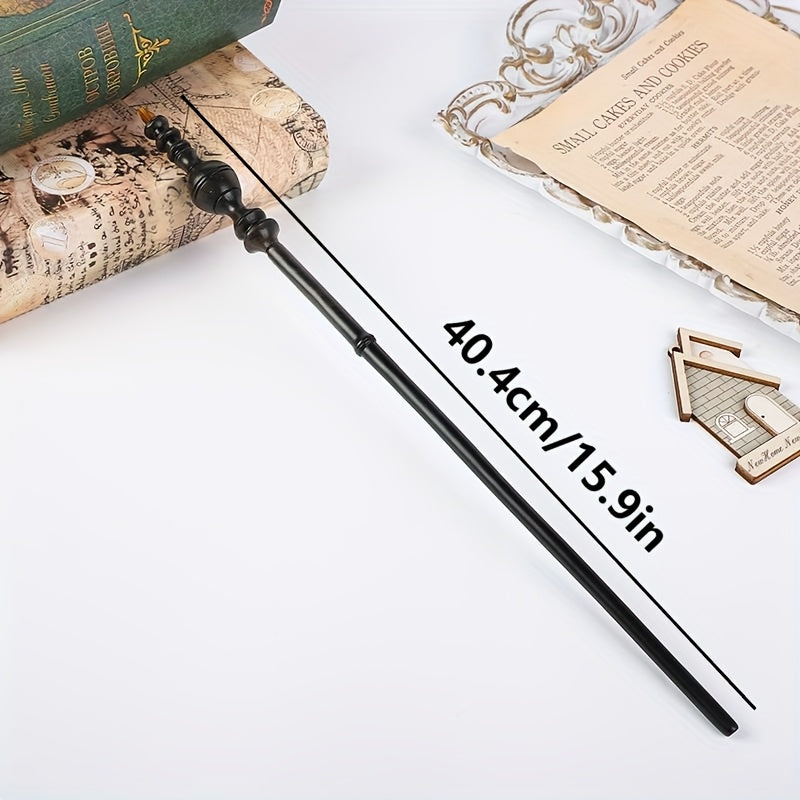 Hand Carved Wizard Staff - Halloween Party Accessory