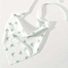 Butterfly Pattern Headband Triangle Bandana Bundle Hairband