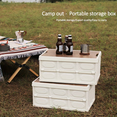 Large Capacity Foldable Storage Box for Fishing and Camping