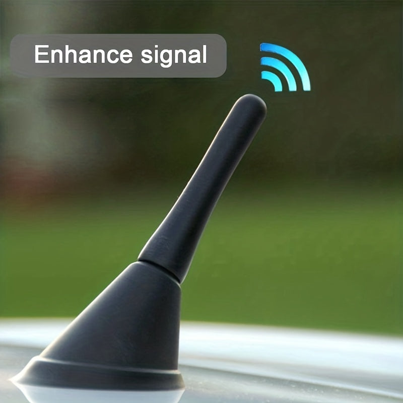 Universal FM Short Car Radio Antenna Replacement Mini Auto Accessory TPE Rubber