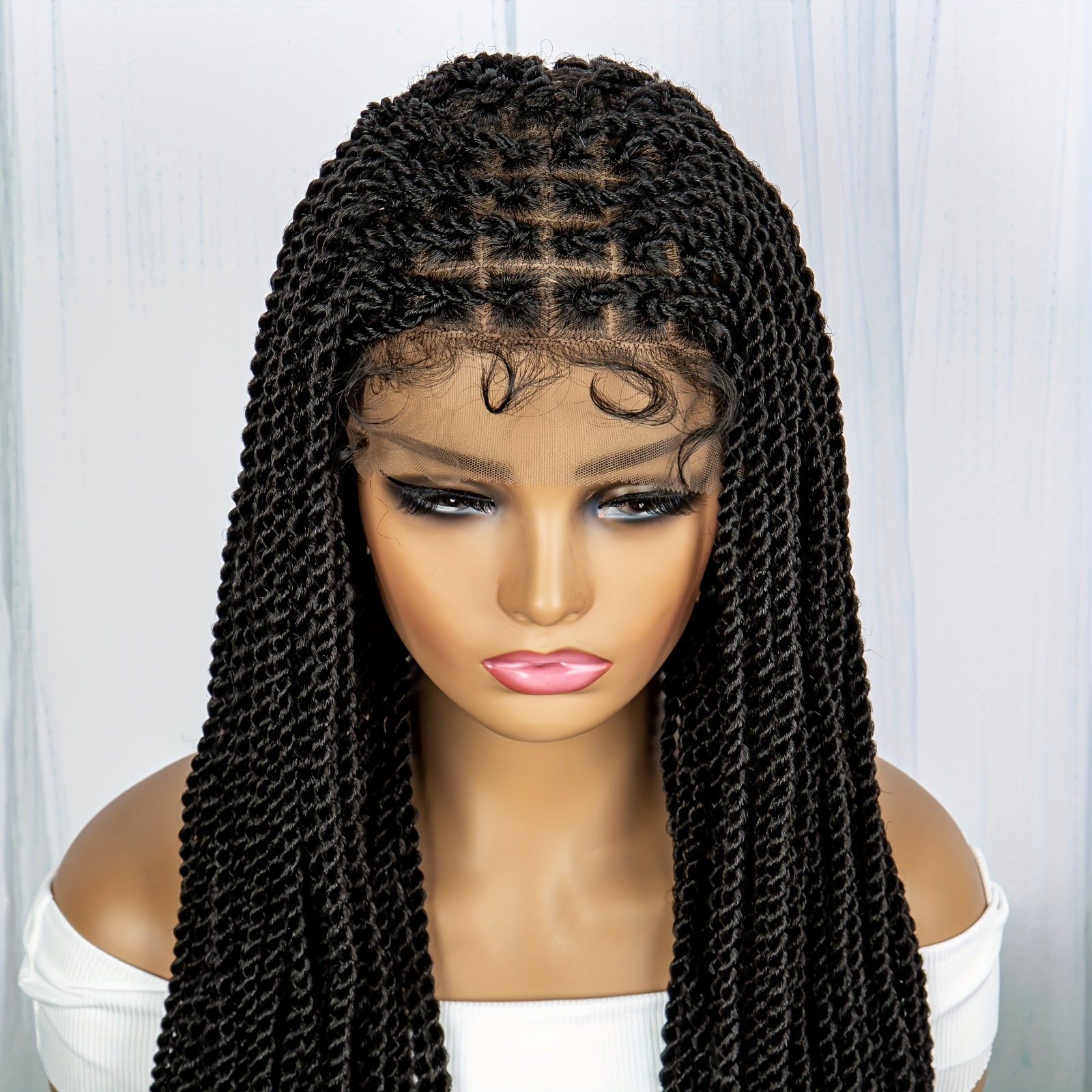 Braided Synthetic Full Lace African Style Wig