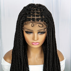 Braided Synthetic Full Lace African Style Wig