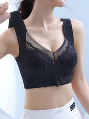 Comfy Lace Wireless Bra Full Coverage