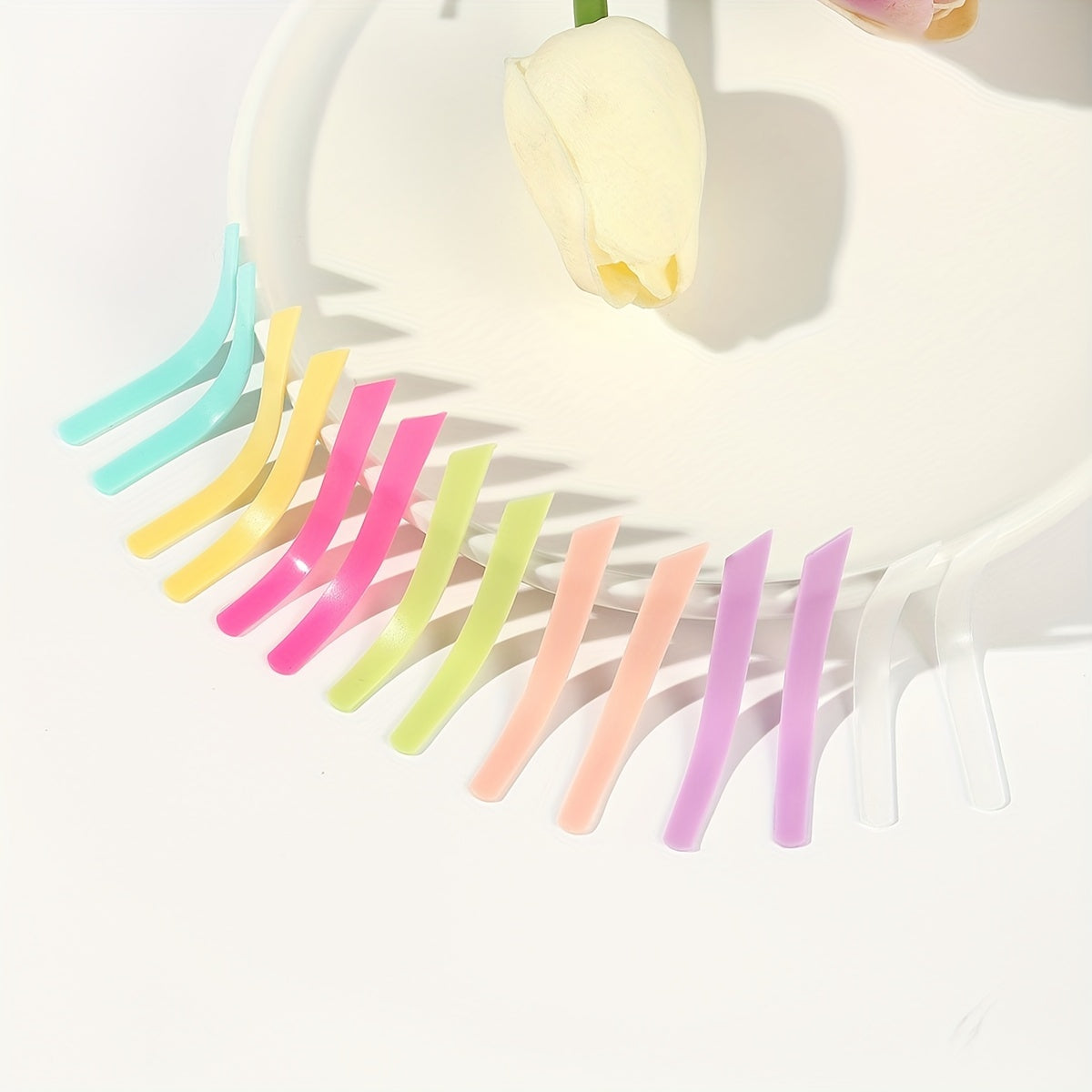 Reusable Silicone Lash Lift Rods for Lash Perm - Soft Silicone Ribbons