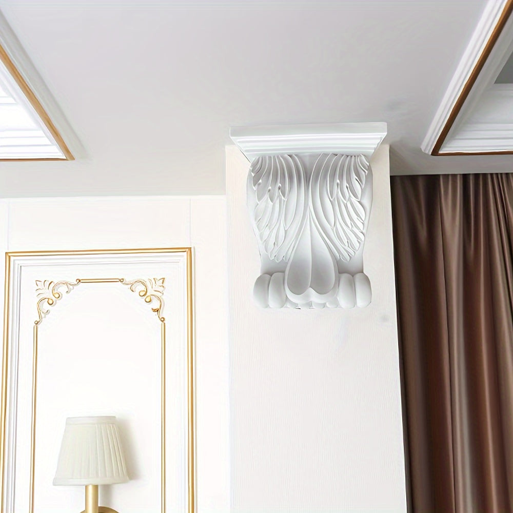 Elephant Trunk Carved Ceiling Decoration Non Gypsum Line