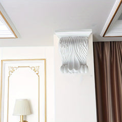 Elephant Trunk Carved Ceiling Decoration Non Gypsum Line