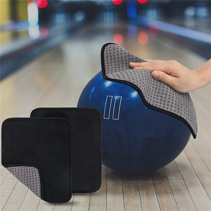 Microfiber Bowling Ball Cleaning Towel Non Slip Accessories