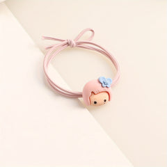 Cartoon Girl Hair Tie Hair Rope High Elasticity No Damage To Hair For Girls