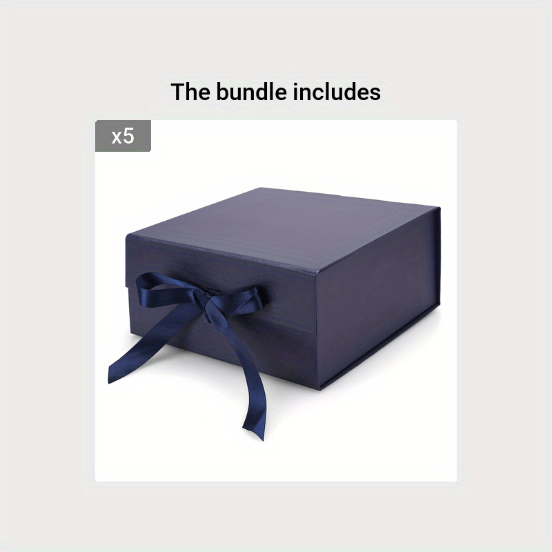 Square Favor Boxes With Magnetic Closure Lid 20x20x10cm