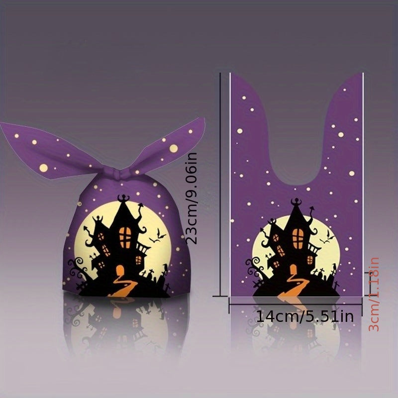 5 Pcs Cartoon Halloween Storage Pouch Candy Bags