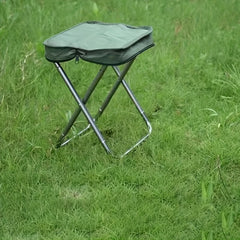 Aluminum Alloy Handbag Folding Stool Outdoor Lightweight High Load-bearing