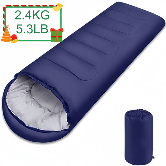 Winter Camping Waterproof Sleeping Bag for Men Women with Compression Bags