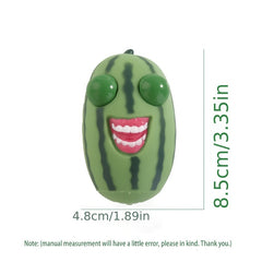 Watermelon Stress Relief Fidget Toy with Pop Out Eyes