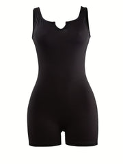 Casual Sleeveless Romper Jumpsuit Women's Clothing