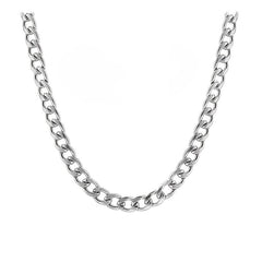 Men's Stainless Steel Cuban Chain Link Necklace Hip Hop Jewelry