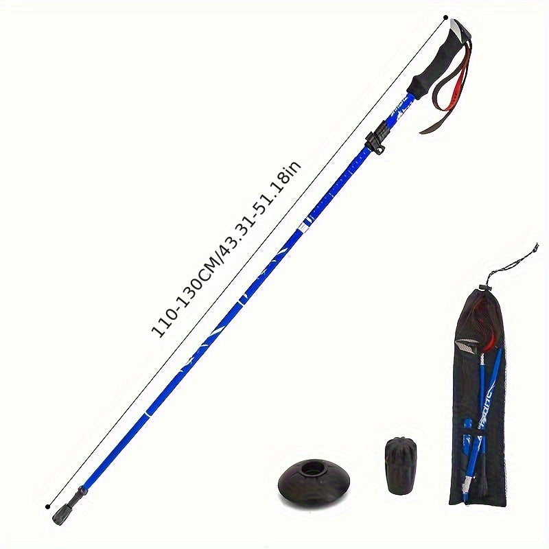 Folding Trekking Pole for Outdoor Camping Hiking Mountaineering