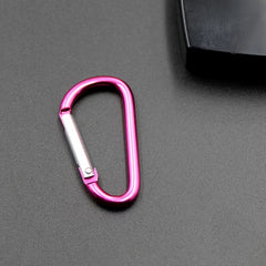 10pcs Aluminum Carabiners for Outdoor Climbing Backpacking