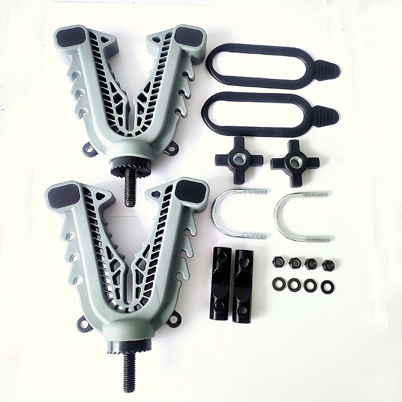 V Grip Handlebar Bow Utility Rack For ATV UTV Four Wheeler