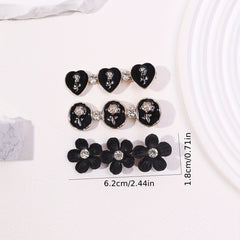 Floral Hair Clip for Women Girls