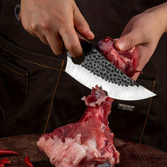 1pc Forged Stainless Steel Chef Set for Kitchen, Fishing, Meat Cutting