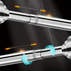 Stainless Steel Telescopic Shower Curtain Rod