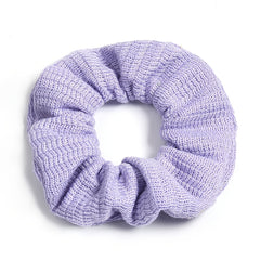 Solid Elastic Scrunchie For Women Girls Soft Scrunchies Fit Curly Fine Thick Thi
