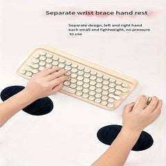 Peanut Keyboard Wrist Rest Mouse Wrist Pad Support for Computer Keyboard Office
