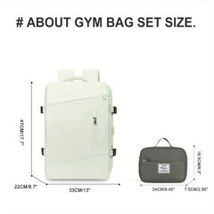 Large Waterproof Travel Backpack 40L