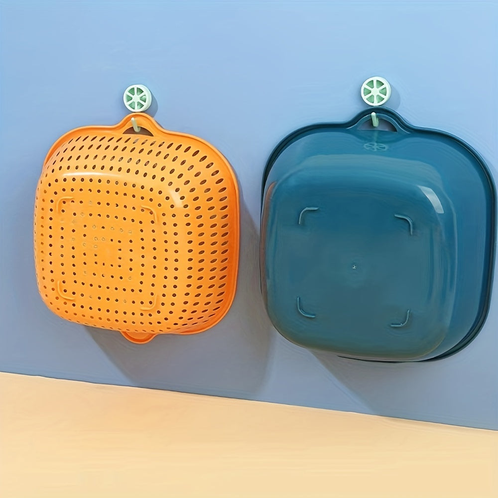 6pcs Drain Colander Set Strainer Basin Drain Basket Plastic