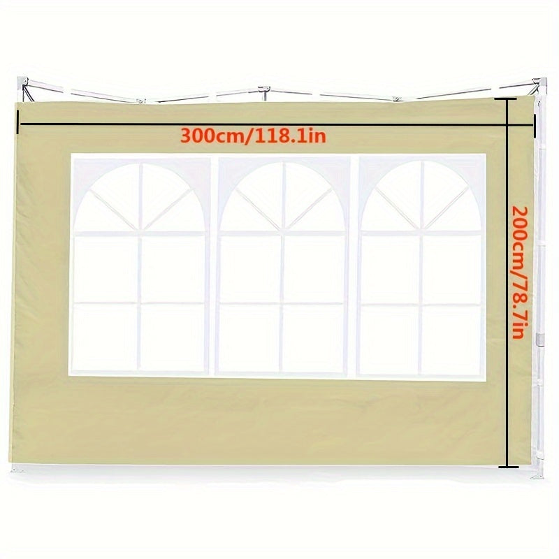 Sunshade Curtain for 25 Pop up Canopy