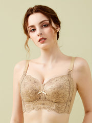Lace Wireless Bra Full Coverage