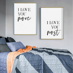 2pcs Modern Bedroom Posters for a Relaxing Space