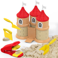 Magic Sand Set for Kids with Brick Mold and Tools