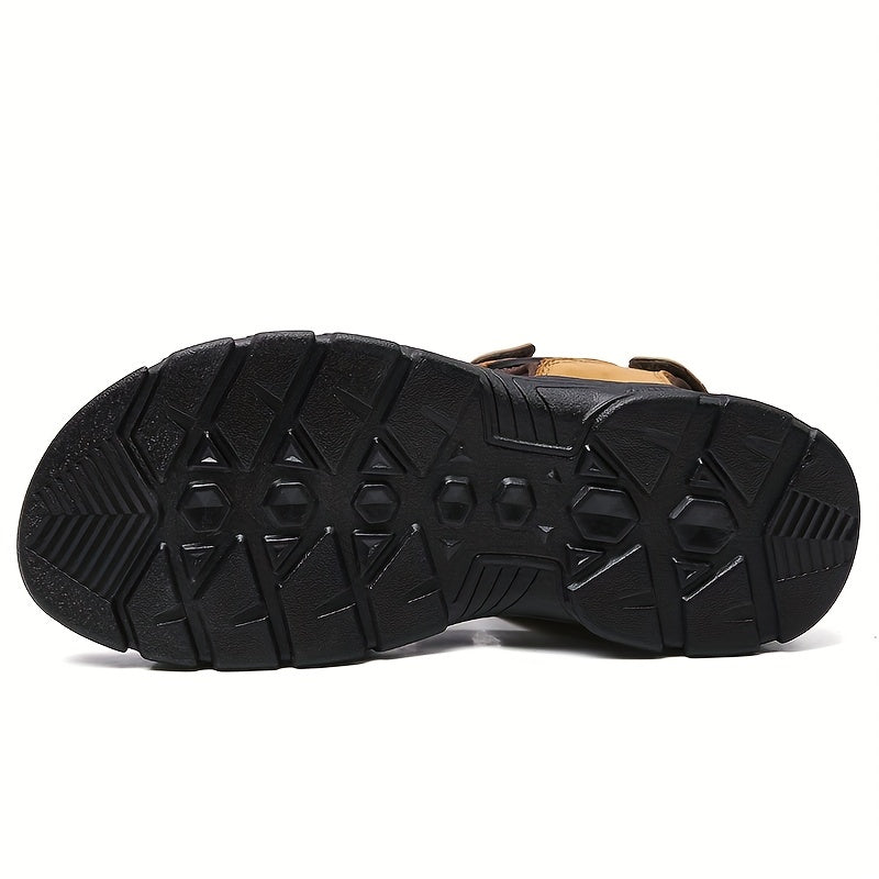 Men's Outdoor Casual Sandals with Hook and Loop Fastener