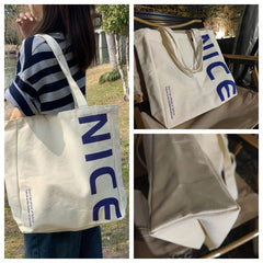 Large Canvas Storage Bag for Outdoor Travel