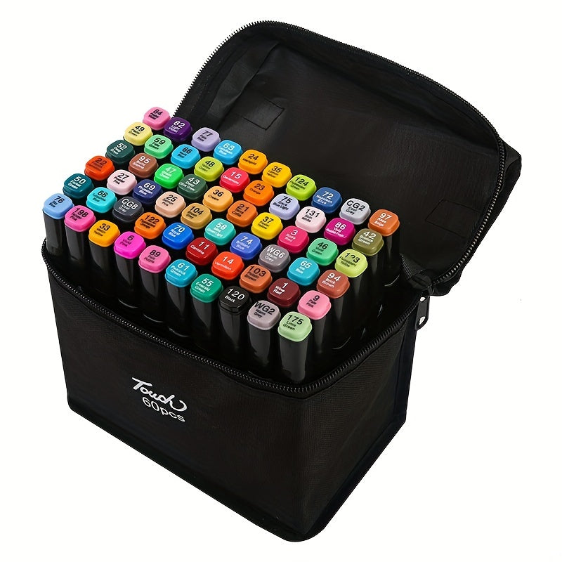 Dual Tip Art Markers Set for Kids & Adults
