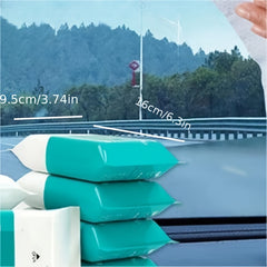 15pc Car Glass Wipes Film Cleaner Interior Cleaning Wipes