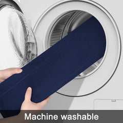 Thick Memory Foam Bath Rug Soft Absorbent Bath Mat Plush Velvet Navy