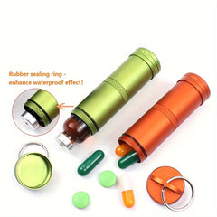 Outdoor Camping Mini Waterproof Bottle Aluminu...