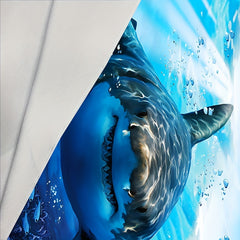 Quick Drying Shark Beach Towel Sand Proof Personalized Pattern 80x160cm