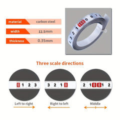 Miter Track Tape Measure Self-Adhesive Waterproof Metric Scale Tape