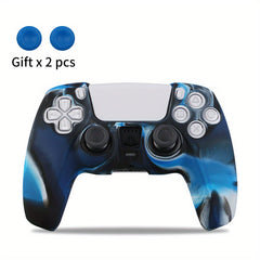 Anti Slip Silicone Case For PS5 Controller Protection Soft Rubber