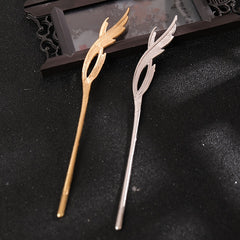 Chinese Lotus Hairpin Headdress Antique Hair Accessories Tassel Girl Hairpins
