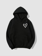 Women's Button Cowl Neck Wrap Sweatshirt Hoodie