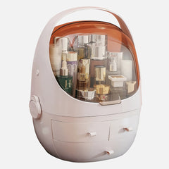 Portable Makeup Organizer Box with Drawers Waterproof and Dustproof